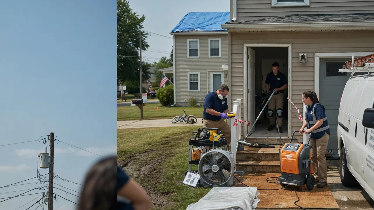 Water Damage Repair in Forksville, PA near me